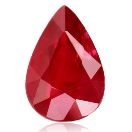 Ruby,Pear 2.02-Carat