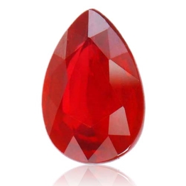 Ruby,Pear 2.05-Carat