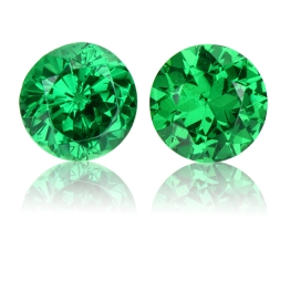 Tsavorite,Matched Pairs 1.86-Carat