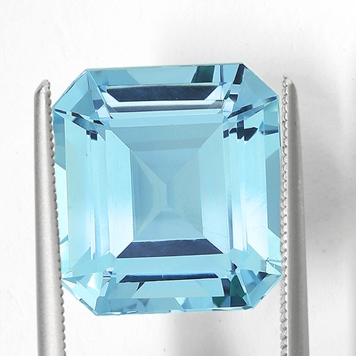 Aquamarine Emerald Cut 9.32 Carat - Rare Gemstone Company