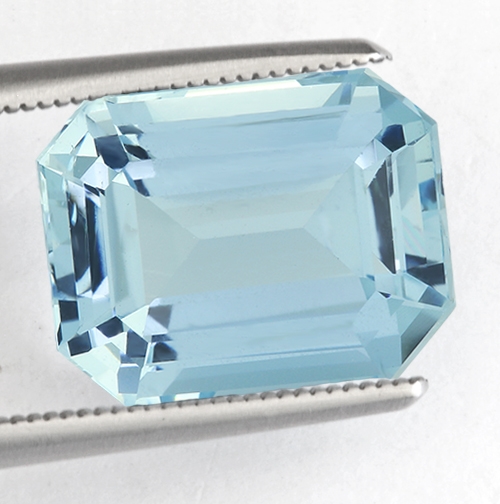 Aquamarine Emerald Cut 5.15 Carat - Rare Gemstone Company